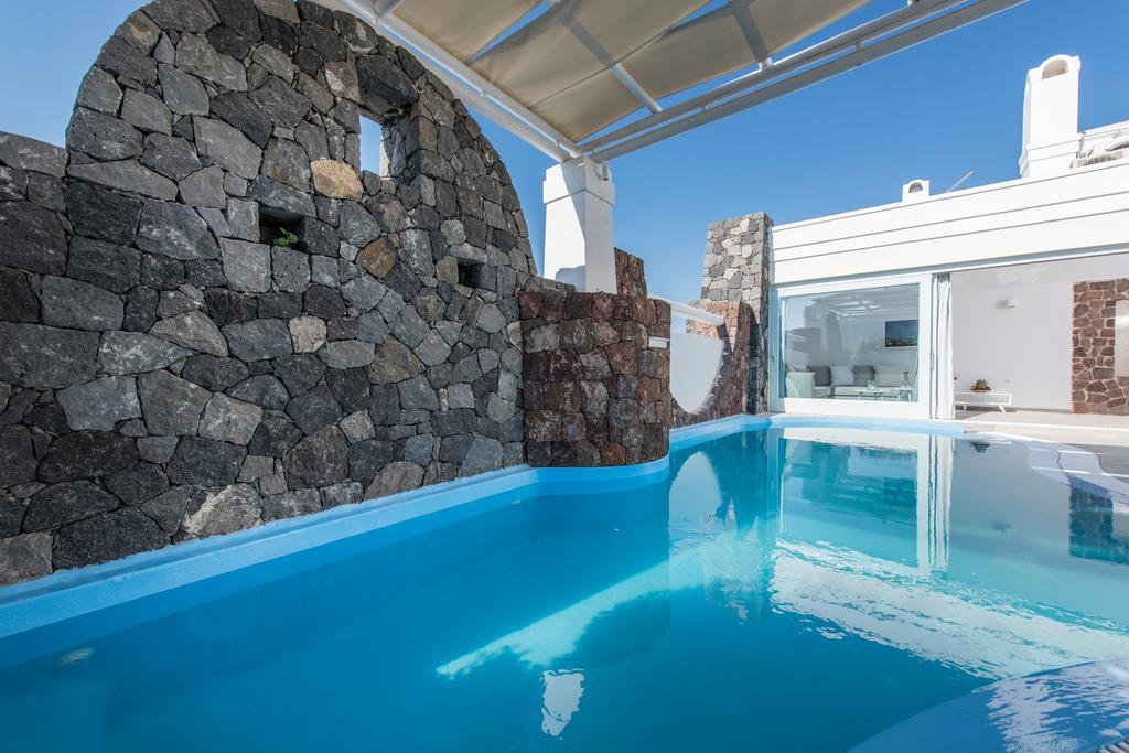 Secret Earth Villas - Santorini Kamári Exterior foto