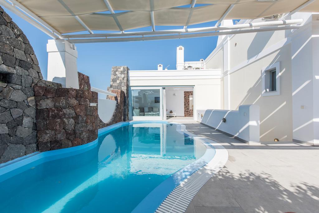 Secret Earth Villas - Santorini Kamári Exterior foto