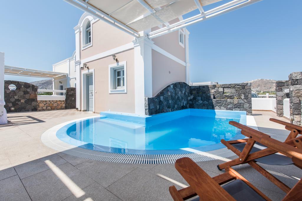 Secret Earth Villas - Santorini Kamári Exterior foto